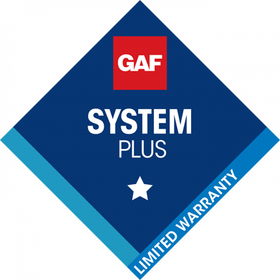 GAF System Plus Warranty Badge